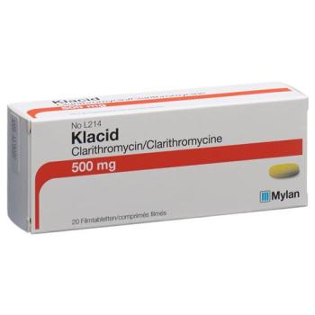 Klacid Filmtablet 500 mg 20 pcs