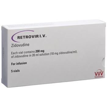 Retrovir AZT IV Inf sol 200mg/20ml 5 amp 20ml