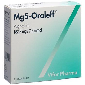 Mg5-Oraleff effervescent tablet 7.5 mmol 30 pcs