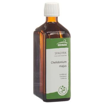 HEIDAK SPAGYRIK Chelidonium majus Bottle 500 ml
