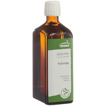 HEIDAK SPAGYRIK Yohimbe Bottle 500 ml