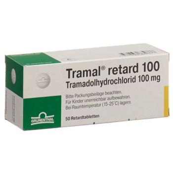 Tramal retard Ret Tabl 100 mg 50 pcs