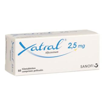Xatral Filmtablet 2.5 mg 60 pcs
