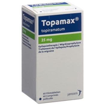 Topamax Filmtablet 25 mg Ds 60 pcs