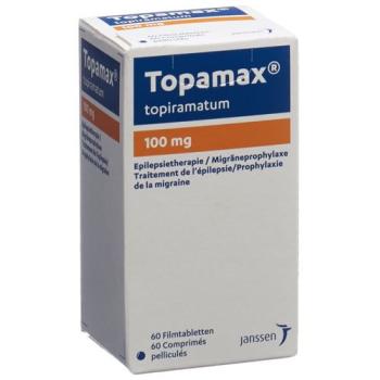 Topamax Filmtablet 100 mg Ds 60 pcs