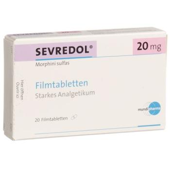Sevredol 20 mg 20 filmtablets