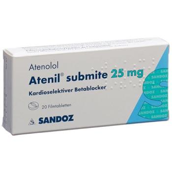 Atenil submite Filmtabl 25 mg 100 pcs