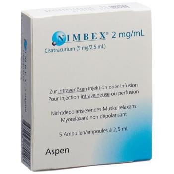 Nimbex Inj Loes 5mg/2.5ml 5amp 2.5ml