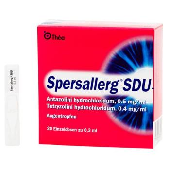 Spersallerg SDU Gtt Opht 20 Monodos 0.3 ml