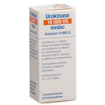 Urokinase HS Medac Dry Sub 10000 IU Penetr