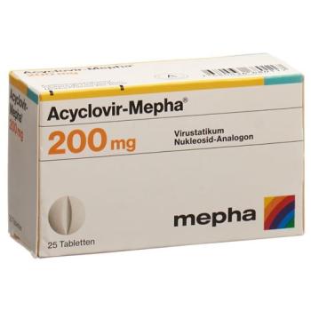 Acyclovir-Mepha Tabl 200 mg 25 pcs