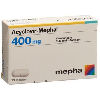 Acyclovir-Mepha Tabl 400 mg 30 pcs