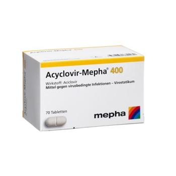 Acyclovir-Mepha Tabl 400 mg 70 pcs