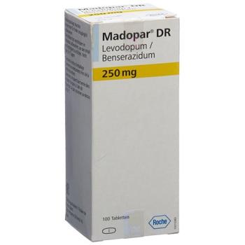 Madopar DR Tabl 250 mg Ds 100 pcs