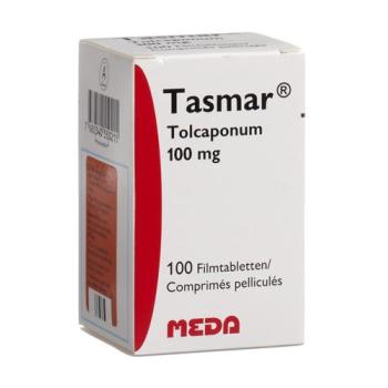 Tasmar film tabl 100 mg bottle 100 pcs