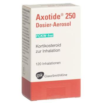 Axotide dosing aerosols 250 mcg CFC-free 120 doses