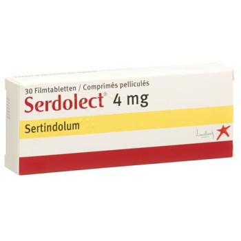 Serdolect Filmtablet 4 mg 30 pcs