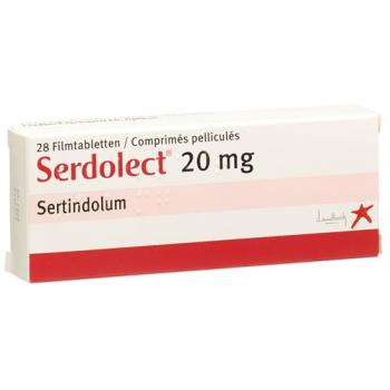 Serdolect Filmtablet 20 mg 28 pcs