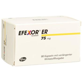 Efexor ER Kaps 75 mg with extended release 98 pcs