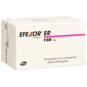 Efexor ER Kaps 150 mg with extended release 98 pcs