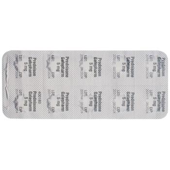 Prednisone Galepharm Tabl 5 mg 100 pcs
