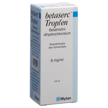 Betaserc drops 8 mg/ml bottle 120 ml