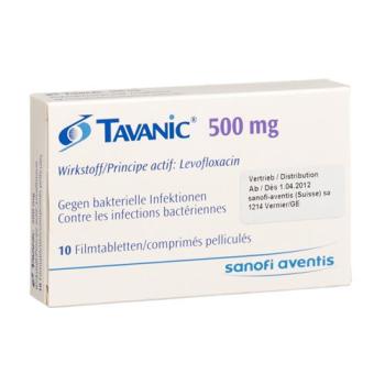 Tavanic Tabl 500 mg 10 pcs