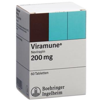 Viramune Tabl 200 mg 60 pcs