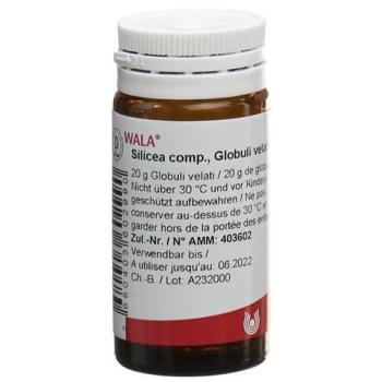Wala Silicea comp. Glob bottle 20 g