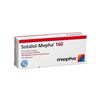 Sotalol-Mepha Tabl 160 mg 30 pcs