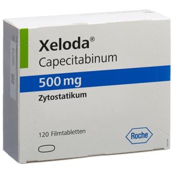 Xeloda Filmtablet 500 mg 120 pcs