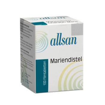 Allsan milk thistle film tablets can 100 pcs