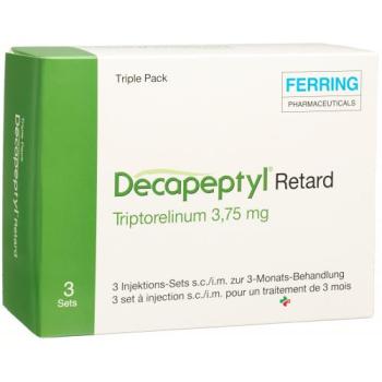 Decapeptyl Retard 3.75 mg 3 sets Injektionspräparat