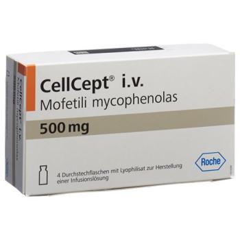 CellCept IV Dry Sub 500 mg Penetration 4 pcs