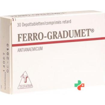Ferro-Gradumet prolonged tablet 30 pcs