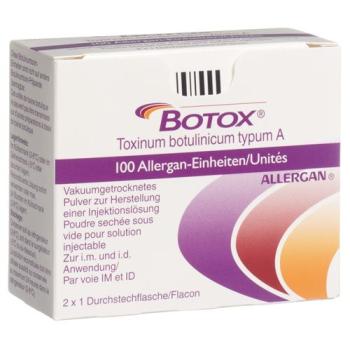 Botox dry sub 100 E amp
