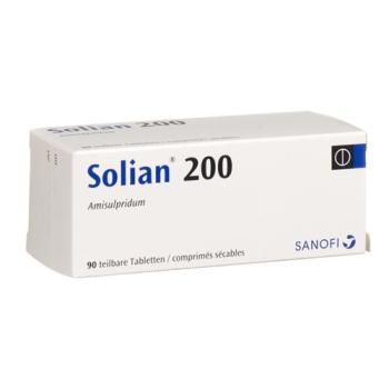 Solian Tabl 200 mg divisible 90 pcs
