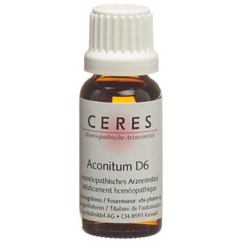 Ceres Aconitum D 6 Dilution Bottle 20 ml