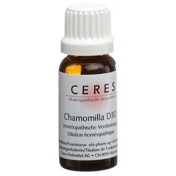 Ceres Chamomilla D 30 Dilution Fl 20ml