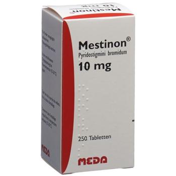 Mestinon Tabl 10 mg bottle 250 pcs