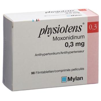 Physiotens Tabl 0.3 mg 98 pcs
