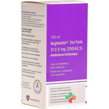 Augmentin Trio Forte Pulver 312.5 mg Suspension 100 ml