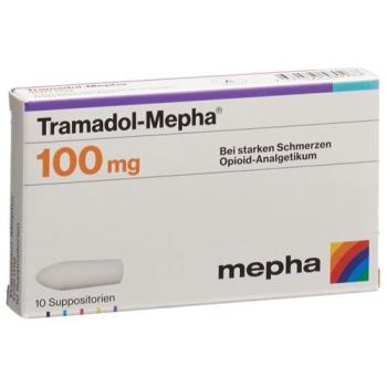 Tramadol-Mepha Supp 100 mg 10 pcs