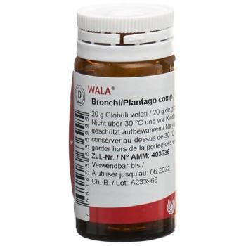 Wala Bronchi/Plantago comp. Glob bottle 20 g