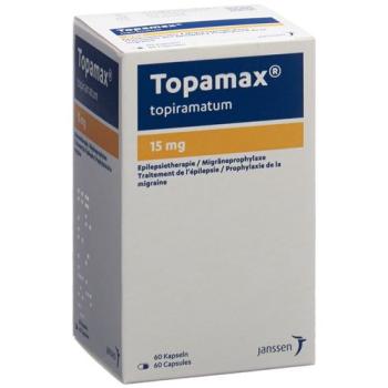 Topamax Kaps 15 mg Ds 60 pcs