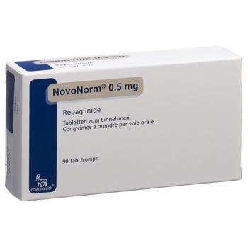 NovoNorm Tabl 0.5 mg 90 pcs