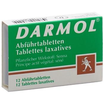 Darmol laxative tablets 12 pcs