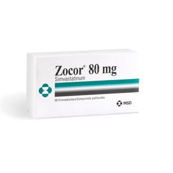 Zocor Filmtablet 80 mg 28 pcs