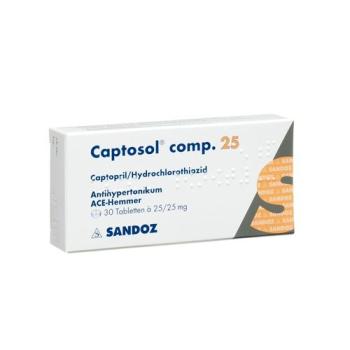 Captosol Comp 25 mg/25 mg 30 tablets