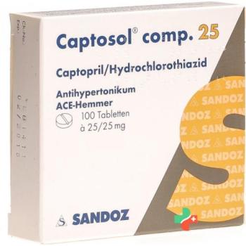 Captosol Comp 25 mg/25 mg 100 tablets